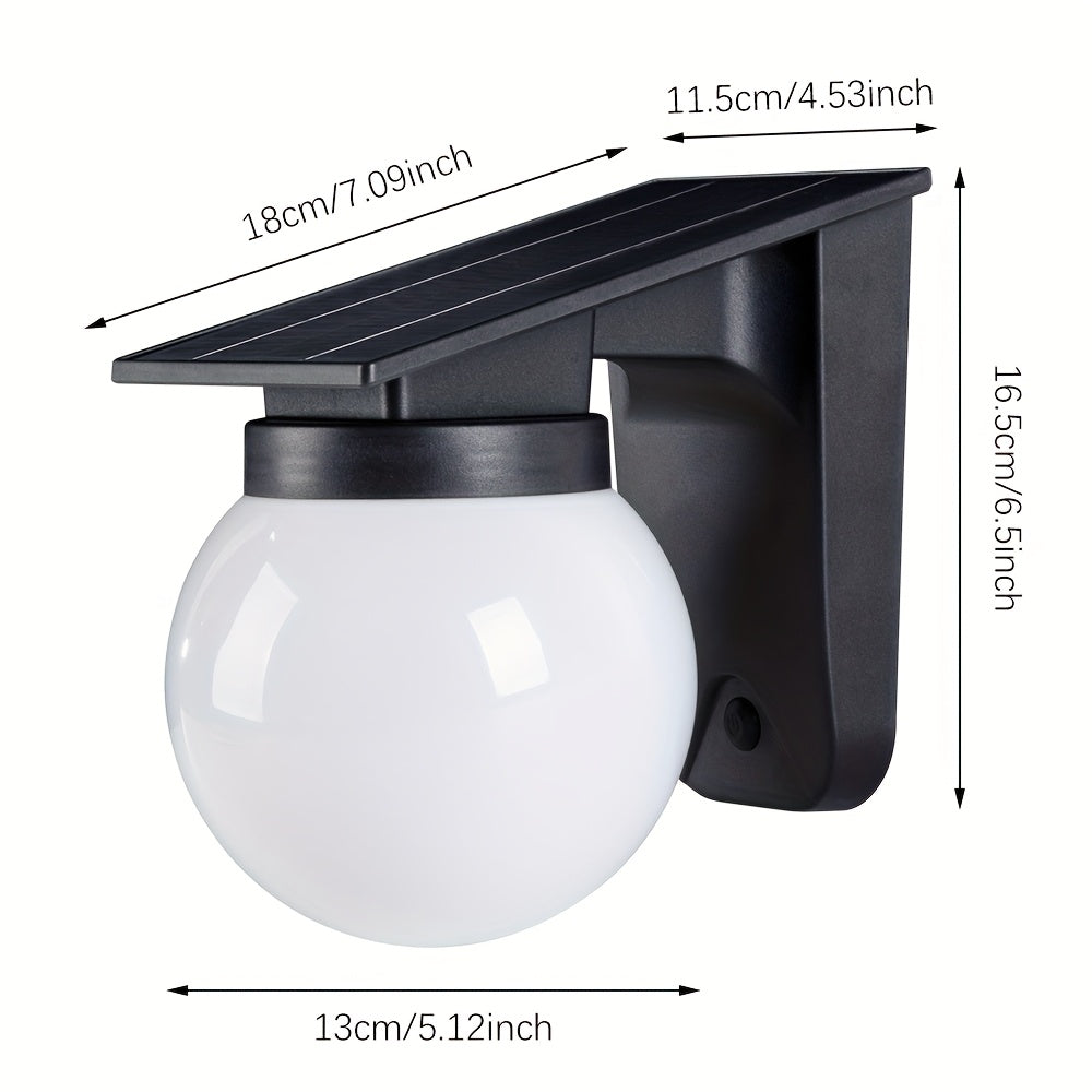 Solar Globe Dimmable Wall Light