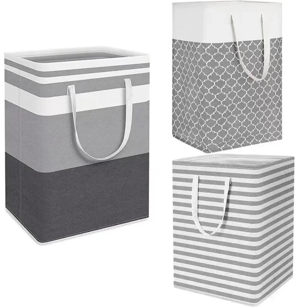 Lauva 75L Foldable Laundry Basket