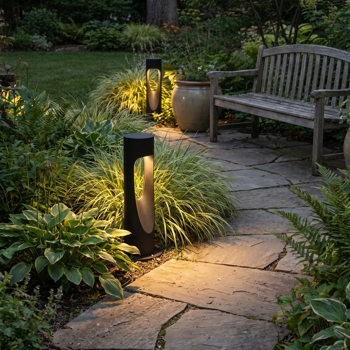 Weather-Resistant Outdoor Floor Lamp