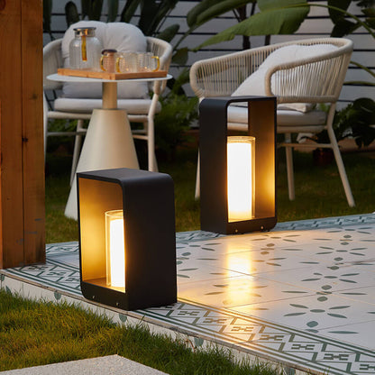 Square Solar Outdoor Light