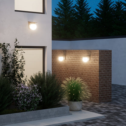 Solar Globe Dimmable Wall Light