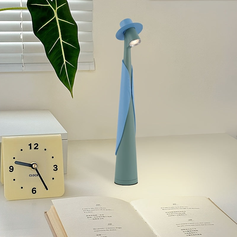 Hat Figure Rechargeable Desk Lamp