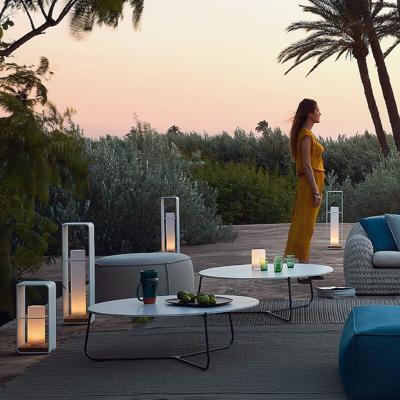 Square Solar Outdoor Light