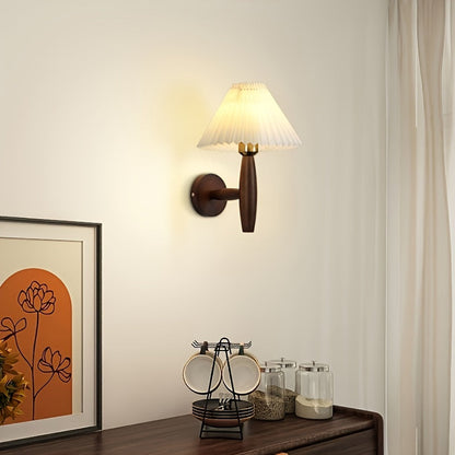 Nordic Pleated Shade Wall Sconce