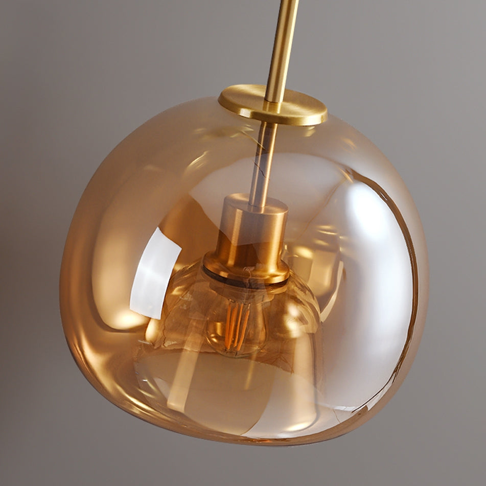 Vintage Bubble Glass Pendant