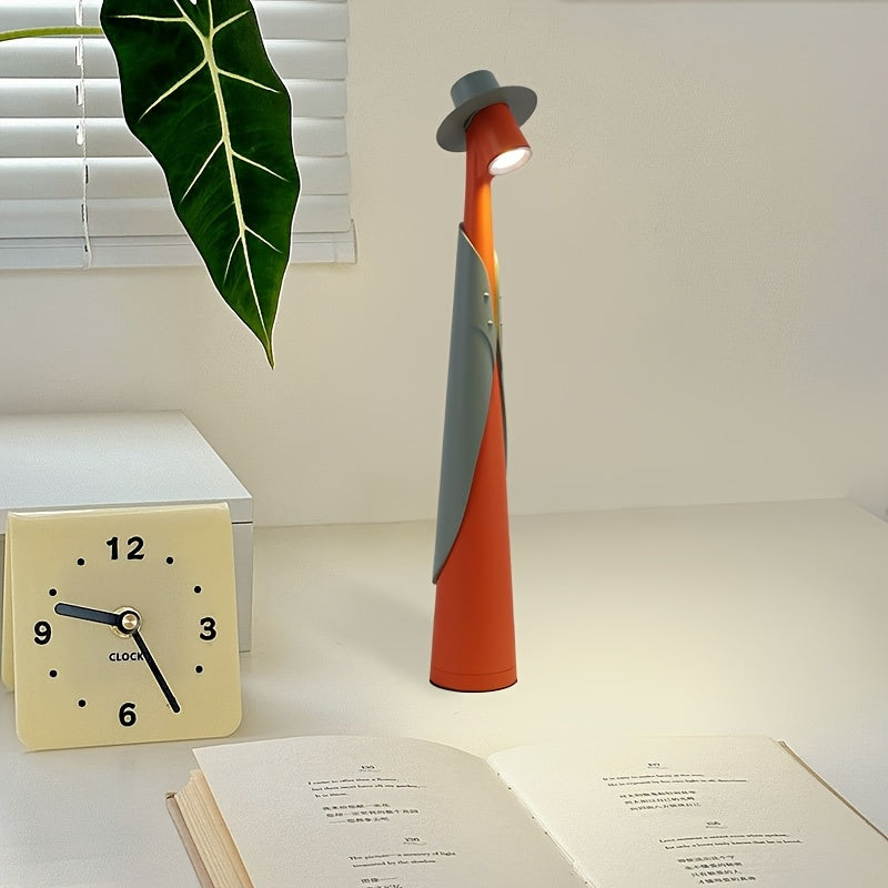 Hat Figure Rechargeable Desk Lamp