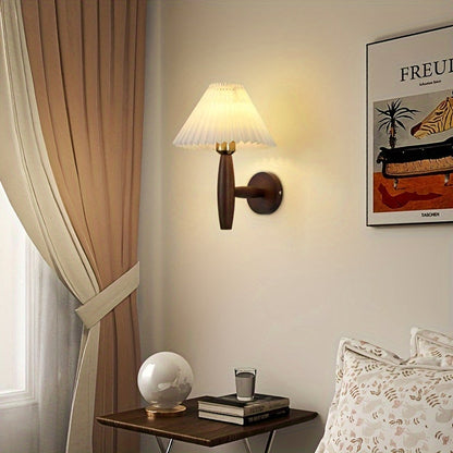 Nordic Pleated Shade Wall Sconce