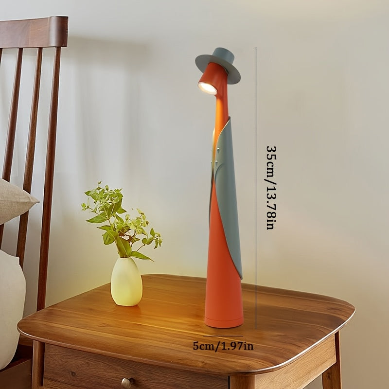 Hat Figure Rechargeable Desk Lamp
