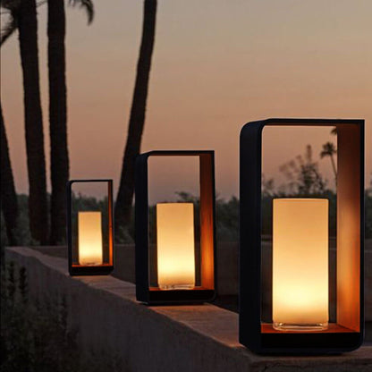 Square Solar Outdoor Light