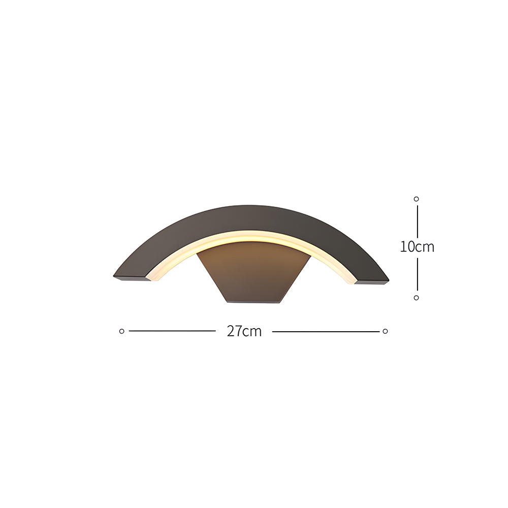 IP65 Arched Outdoor Wall Light