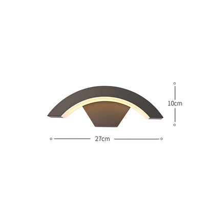 IP65 Arched Outdoor Wall Light