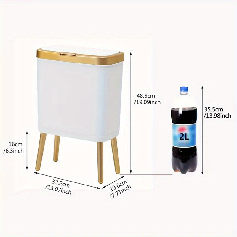 15L Odour-Sealing Bin with Legs