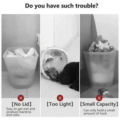 15L Odour-Sealing Bin with Legs