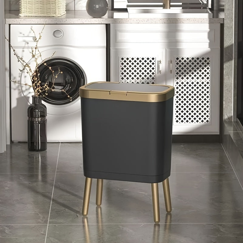 15L Odour-Sealing Bin with Legs