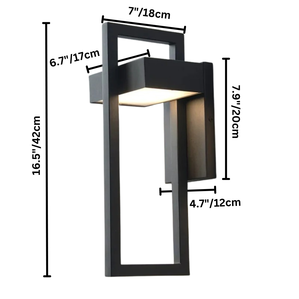 Scandinavian Outdoor Wall Lamp