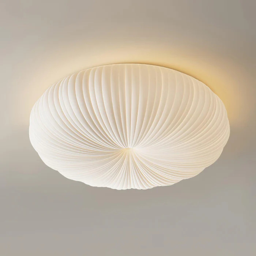 Olara Pleated Acrylic Ceiling Light