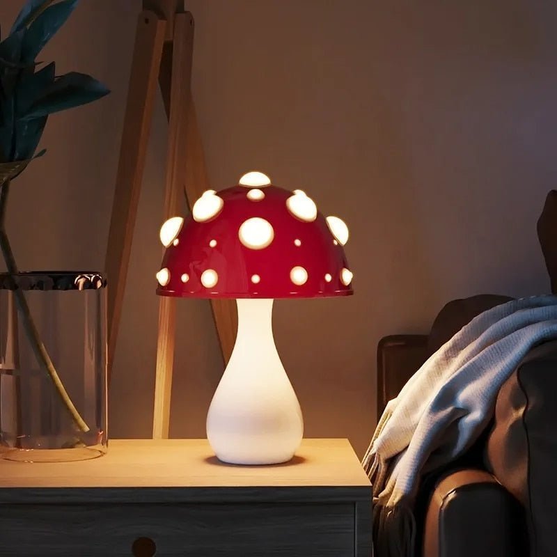 Amanita LED Mushroom Lamp