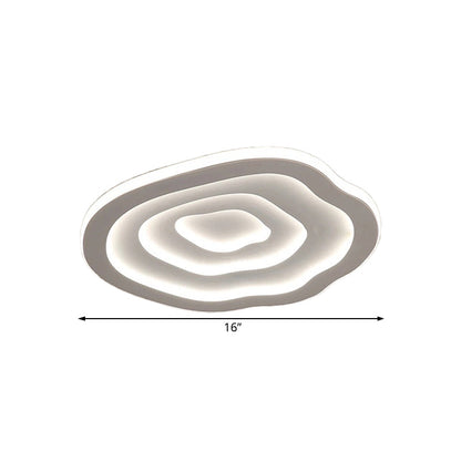 Ripple LED Flush Ceiling Lamp
