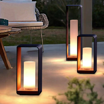 Square Solar Outdoor Light