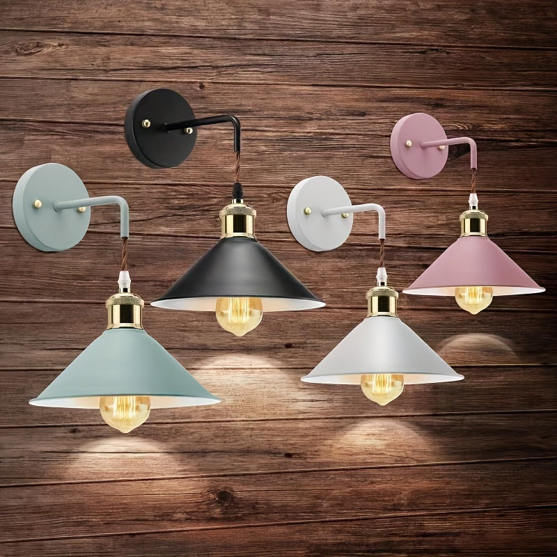 Oil-Rubbed Metal Wall Sconce 2 Pack