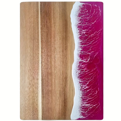 Wave Resin Acacia Serving Board