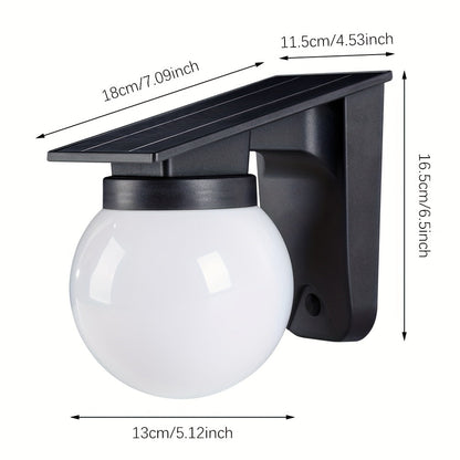 Solar Globe Dimmable Wall Light
