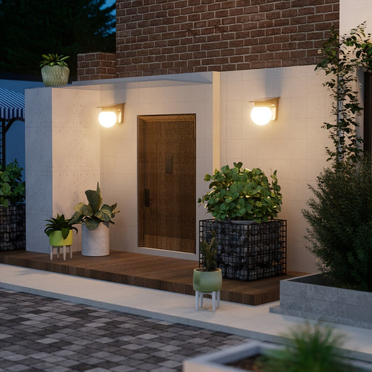Solar Globe Dimmable Wall Light