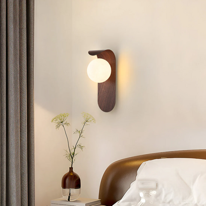 Icar Wooden LED Wall Lamp