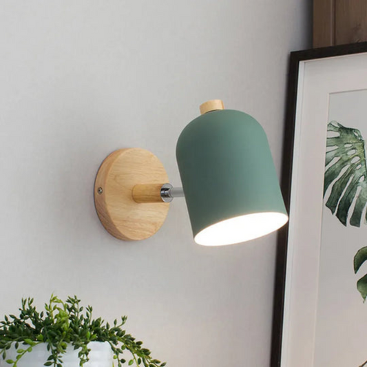 Drelis Wooden Minimalist Wall Lamp