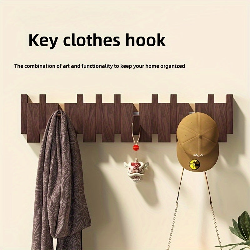 Foldable Piano Key Wall Hooks