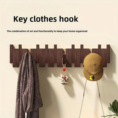 Foldable Piano Key Wall Hooks