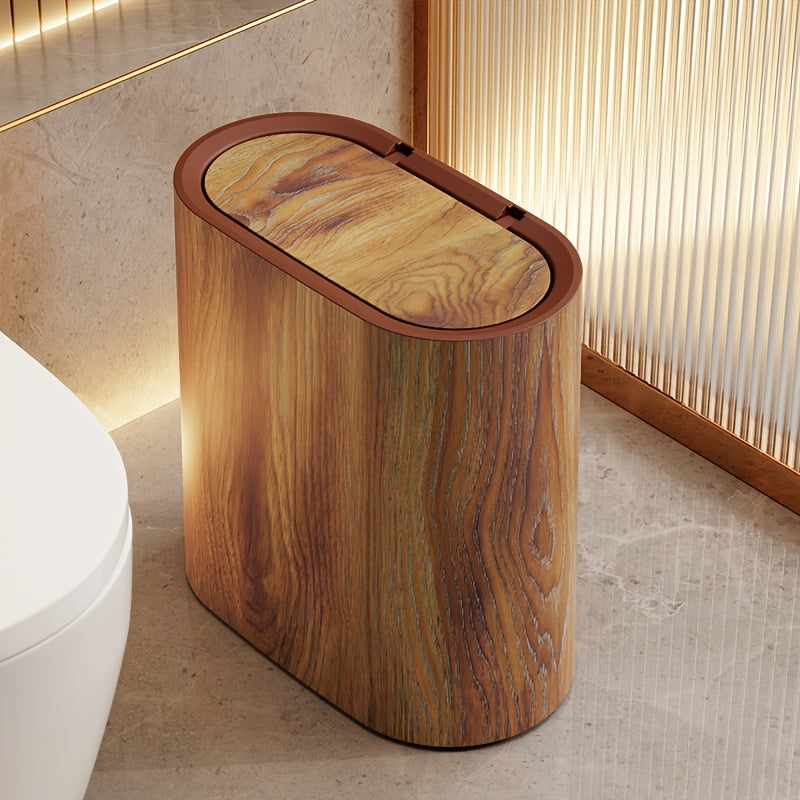 Marble Effect Bin with Lid