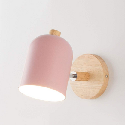 Drelis Wooden Minimalist Wall Lamp