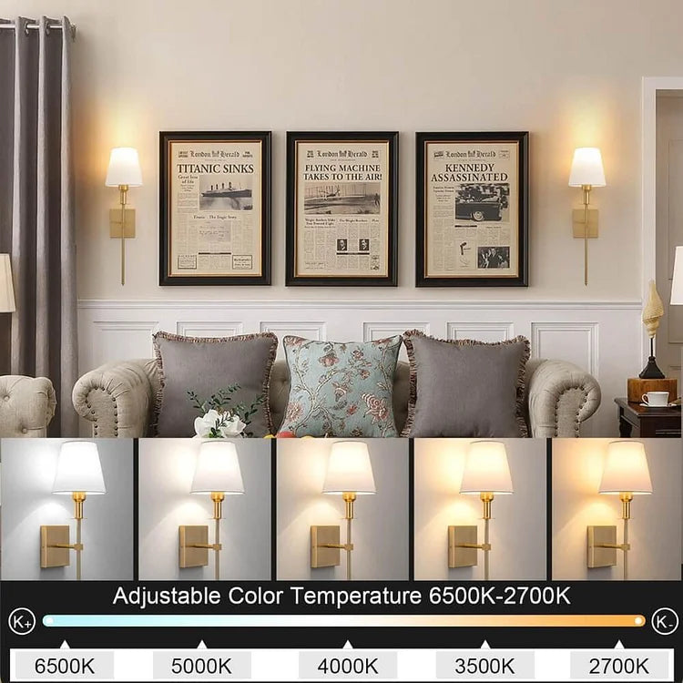 Rechargeable Wall Light 2 Pack