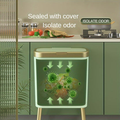 15L Odour-Sealing Bin with Legs