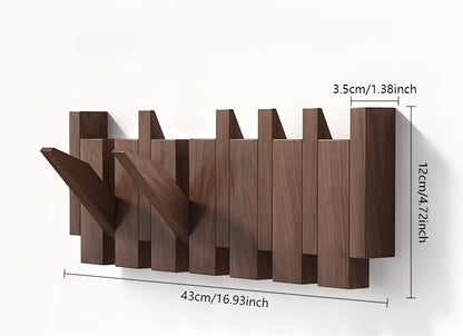 Foldable Piano Key Wall Hooks