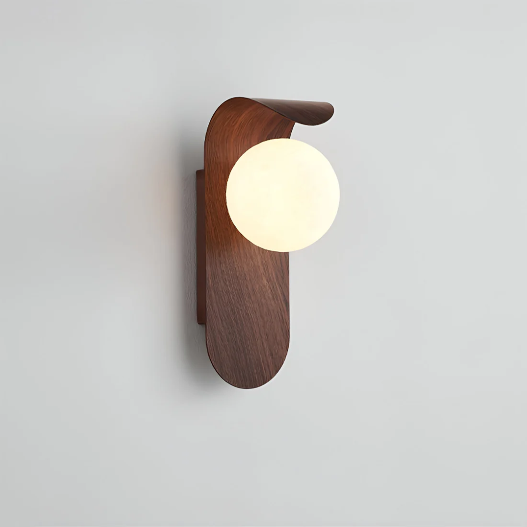 Icar Wooden LED Wall Lamp