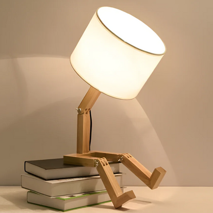 Rilna Poseable Wooden Lamp