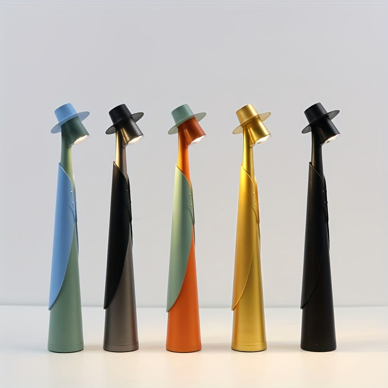 Hat Figure Rechargeable Desk Lamp