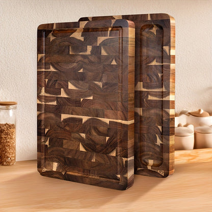 Acacia End Grain Chopping Block