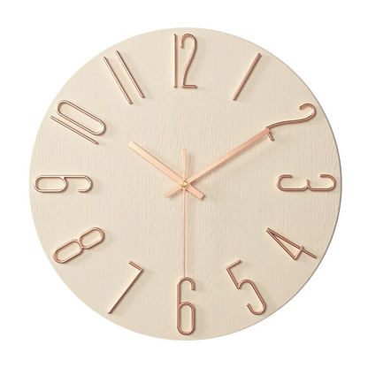 Noble Minimalist Wall Clock
