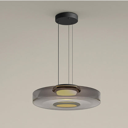 Bauhaus Layered Glass Pendant