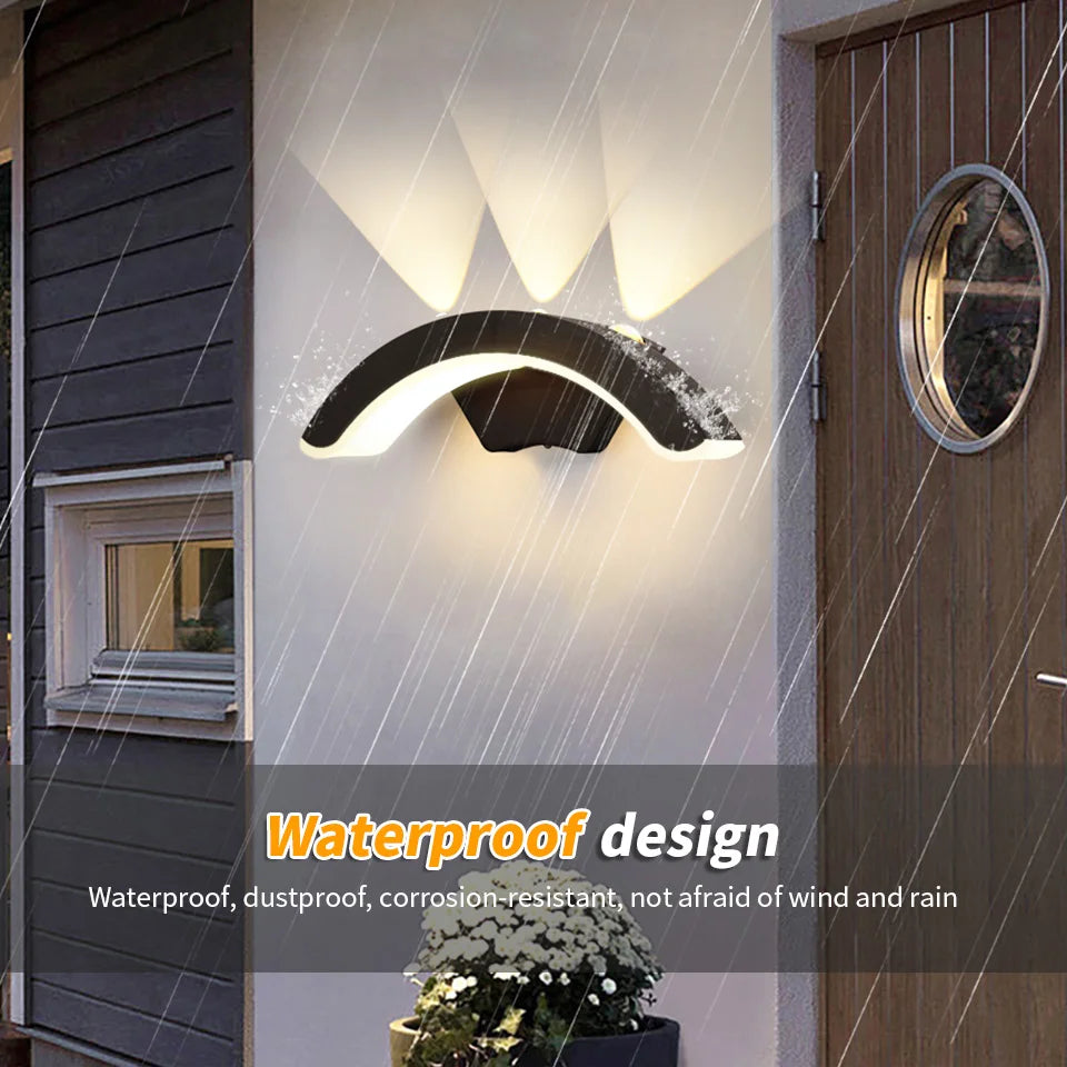 StormLite Waterproof Wall Lantern