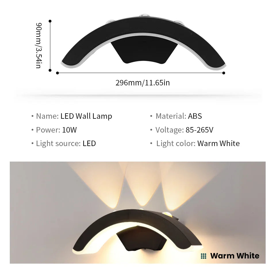 StormLite Waterproof Wall Lantern