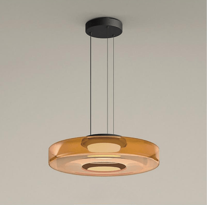 Bauhaus Tiered Glass Pendant