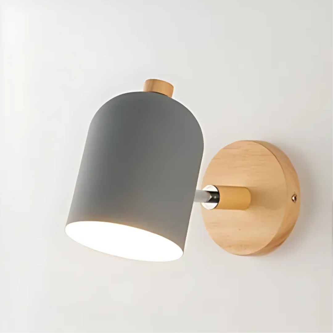 Drelis Wooden Minimalist Wall Lamp