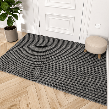 Non-Slip Dirt-Trap Door Mat