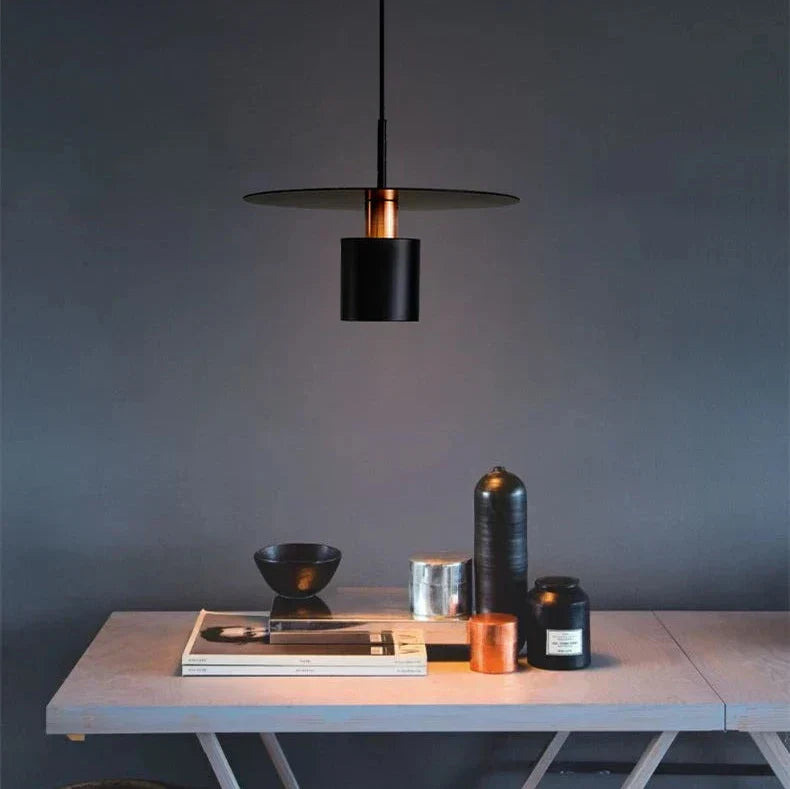 Disc Shade Minimalist Pendant