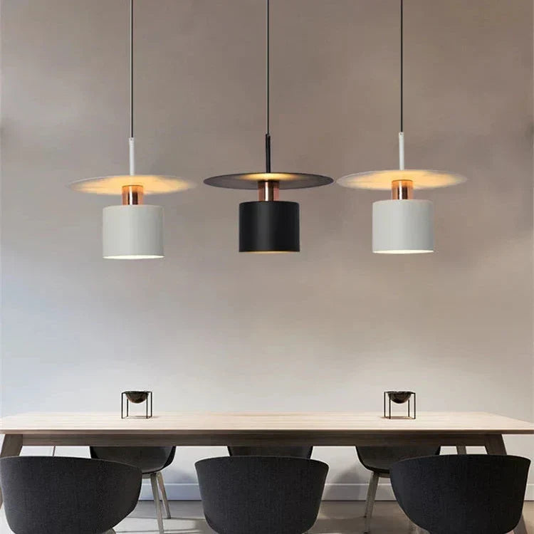 Disc Shade Minimalist Pendant
