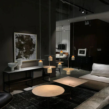 Disc Shade Minimalist Pendant